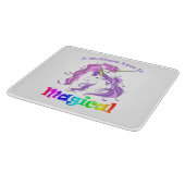 Unicorn mam A Mothers Love is Magical Snijplank (Hoek)
