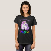 Unicorn mam A Mothers Love is Magical T-shirt (Voorkant volledig)