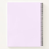 Unicorn Mam & Baby Waterverf Floral Notitieboek (Achterkant)