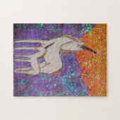 Unicorn Mama en Baby Legpuzzel (Horizontaal)