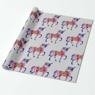 Unicorn Mandala Art Cadeaupapier