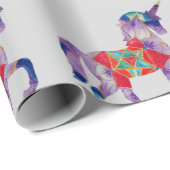 Unicorn Mandala Art Cadeaupapier (Rol Hoek)