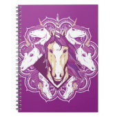 Unicorn Mandala Notitieboek (Voorkant)