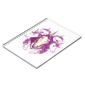 Unicorn mandala notitieboek (Linkerzijde)