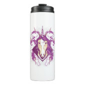 Unicorn mandala thermosbeker (Voorkant)