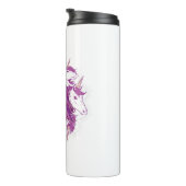 Unicorn mandala thermosbeker (Geroteerd rechts)