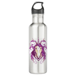 Unicorn mandala waterfles