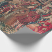 Unicorn Medieval Art - Hunters keren terug naar Ca Cadeaupapier (Hoek)