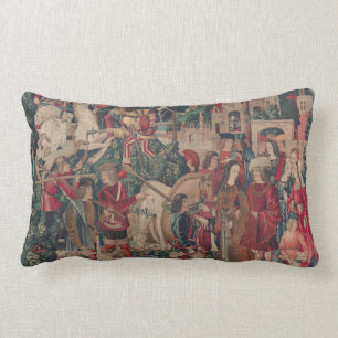 Unicorn Medieval Art - Jagers keren terug naar Cas Kussen
