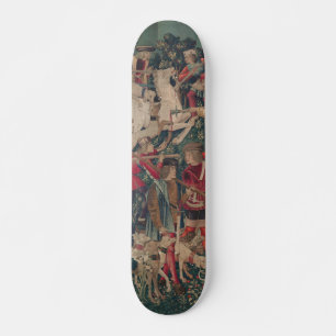 Unicorn Medieval Art - Jagers keren terug naar Cas Persoonlijk Skateboard