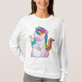 Unicorn Melkfles T-shirt (Voorkant)