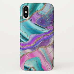 Unicorn Mermaid Agate Glitter Glam #1 #marble Case-Mate iPhone Case