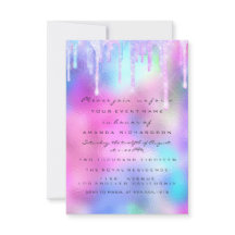 Unicorn Mermaid Drives Holographic Girly heelt Pur