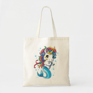 Unicorn Mermaid Mermicorn Tote Bag