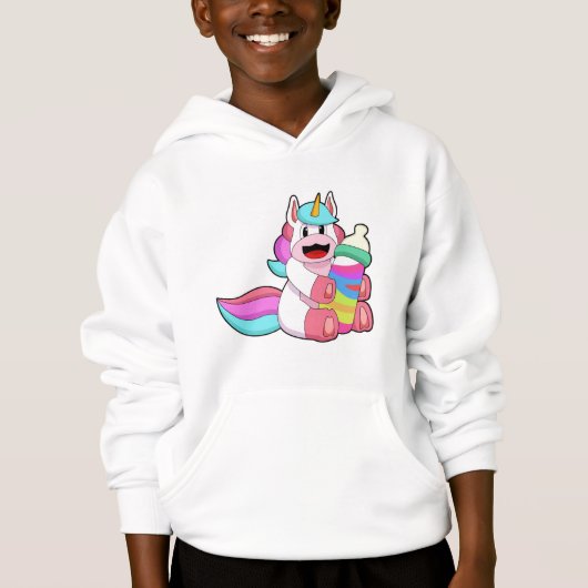 Unicorn met Baby flesje.PNG (Voorkant)