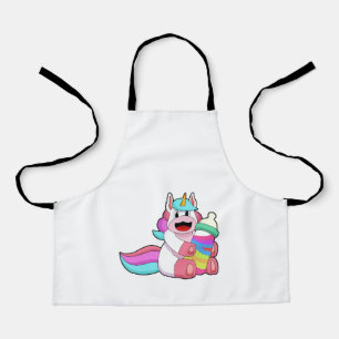 Unicorn met Baby flesje.PNG Schort