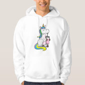 Unicorn met Bubble Tea Hoodie (Voorkant)