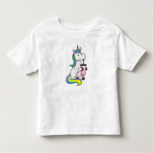 Unicorn met Bubble Tea Kinder Shirts