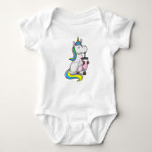 Unicorn met Bubble Tea Romper (Voorkant)