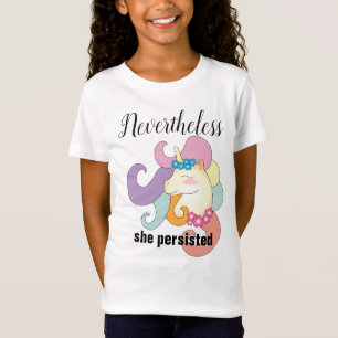 Unicorn met Citaat T-shirt