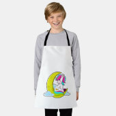 Unicorn met Clouds & Moon Schort (Gedragen)