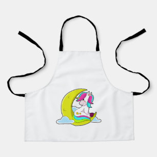 Unicorn met Clouds & Moon Schort