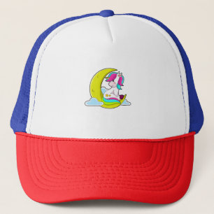 Unicorn met Clouds & Moon Trucker Pet