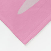 Unicorn met donut fleece deken (Hoek)