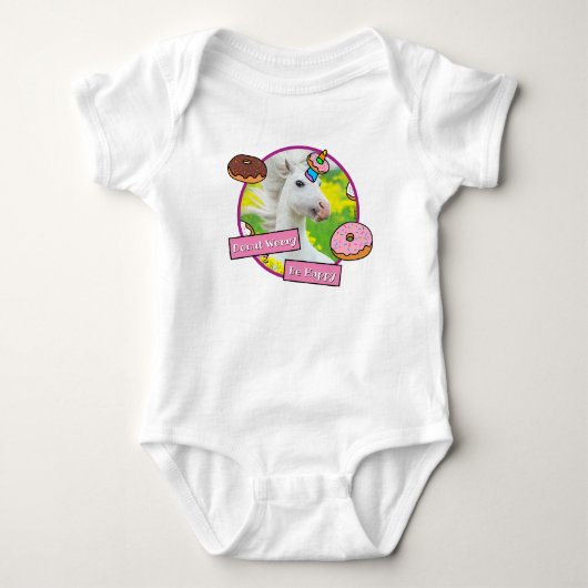 Unicorn met Donuts Romper (Voorkant)