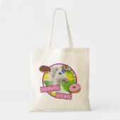 Unicorn met Donuts Tote Bag (Voorkant)