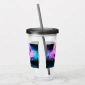 Unicorn met een beetje fee acryl drinkbeker (Links)
