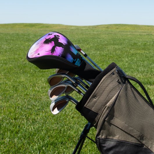 Unicorn met een beetje fee golfheadcover (Insitu)