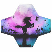 Unicorn met een beetje fee voetbal (Enkel)