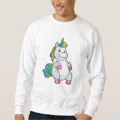 Unicorn met grote Belly Trui (Voorkant)