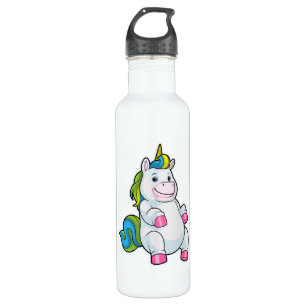 Unicorn met grote Belly Waterfles