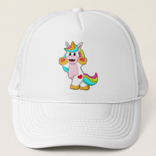 Unicorn met hart Tattoo Trucker Pet