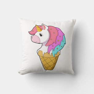 Unicorn met ijs kussen