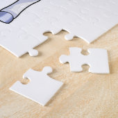 Unicorn met kauwgom legpuzzel (Zijkant)