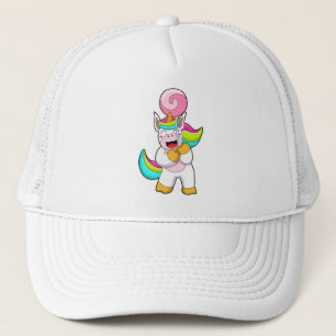 Unicorn met Lollipop Trucker Pet