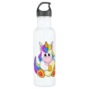 Unicorn met melkfles waterfles