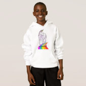 Unicorn met regenboog (Voorkant volledig)