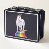 Unicorn met regenboog (Achterkant)