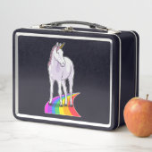 Unicorn met regenboog (In situ)