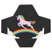 Unicorn met regenboog voetbal (Enkel)