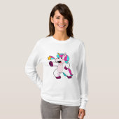 Unicorn met Star T-shirt (Voorkant volledig)