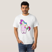 Unicorn met Star T-shirt (Voorkant volledig)