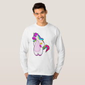 Unicorn met Star T-shirt (Voorkant volledig)