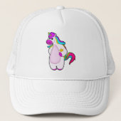 Unicorn met Star Trucker Pet (Voorkant)