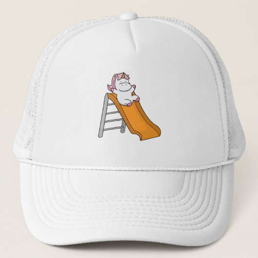 Unicorn met Swing Trucker Pet (Voorkant)