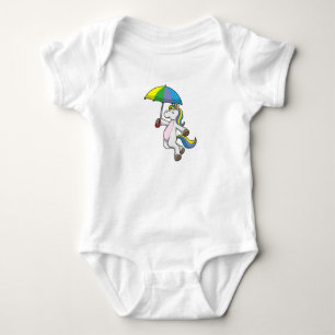 Unicorn met Umbrella Romper